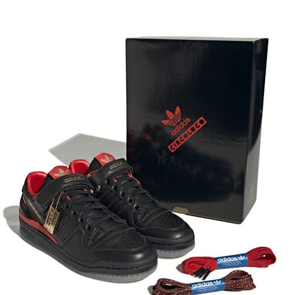Circoloco x Adidas Forum Low Black Vivid Red