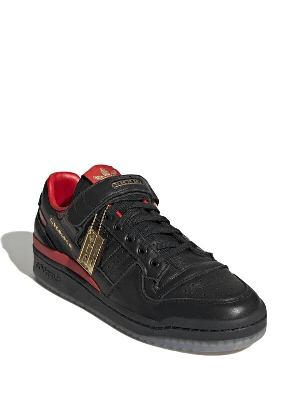Circoloco x Adidas Forum Low Black Vivid Red