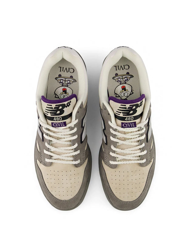 Civil x New Balance Numeric 480 Quahog
