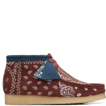 Clarks Originals Wallabee Boot Brick Paisley