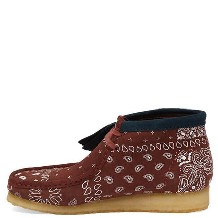 Clarks Originals Wallabee Boot Brick Paisley