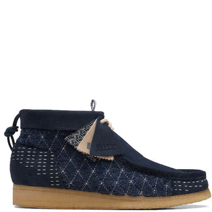 Clarks Originals Wallabee Boot Navy Shashiko