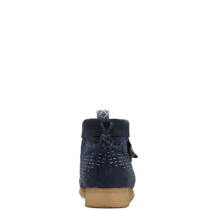 Clarks Originals Wallabee Boot Navy Shashiko