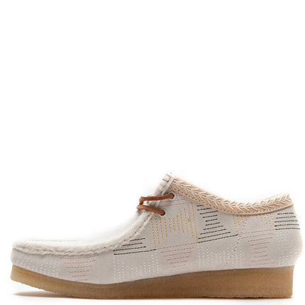 Clarks Originals Wallabee Off White Hairy