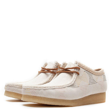 Clarks Originals Wallabee Off White Hairy