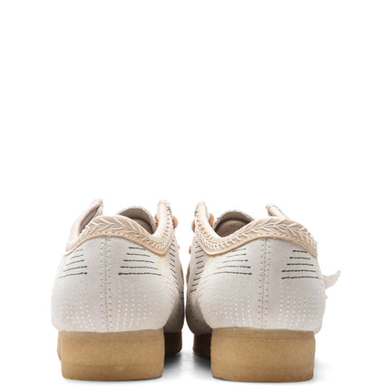 Clarks Originals Wallabee Off White Hairy