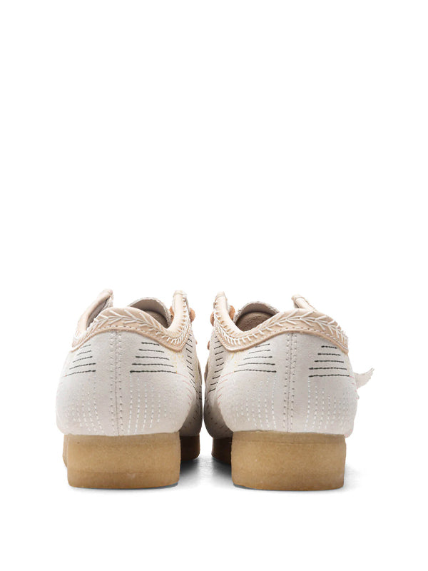 Clarks Originals Wallabee Off White Hairy