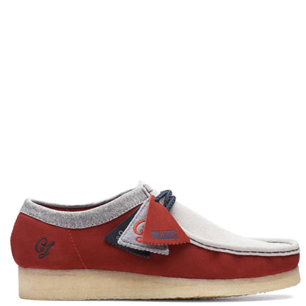 Clarks Originals Wallabee VCY Combi Red Grey