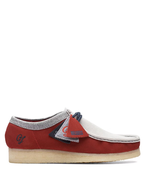 Clarks Originals Wallabee VCY Combi Red Grey