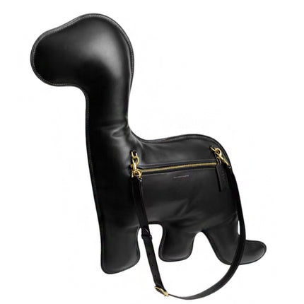 Coach Dino Kisslock Frame Bag Brass/Black