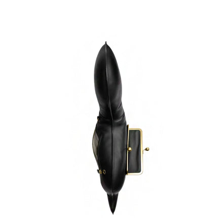 Coach Dino Kisslock Frame Bag Brass/Black