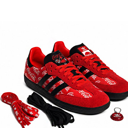 Coca-Cola x adidas Samba OG Red Core Black Cloud White