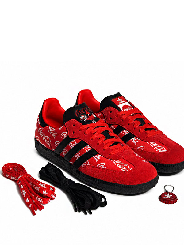 Coca-Cola x adidas Samba OG Red Core Black Cloud White