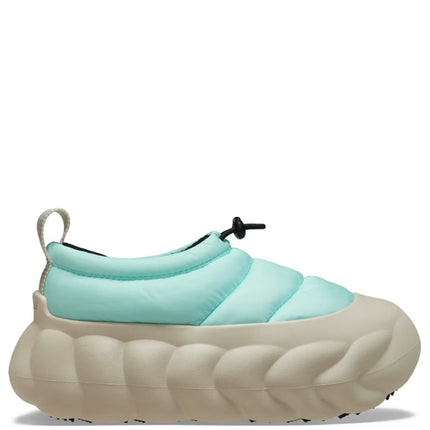 Crocs Overpuff Shorty Aquamarine