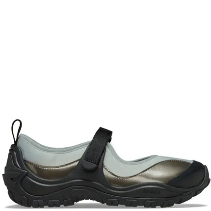 Crocs Terre Ballet Black Silver Metallic