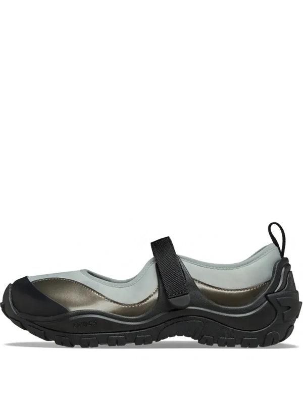 Crocs Terre Ballet Black Silver Metallic