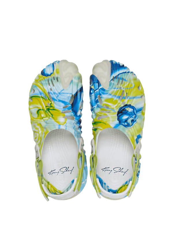 Crocs Pollex Clog by Salehe Bembury x Kenny Scharf Art Friends Thumbs Up Good Job