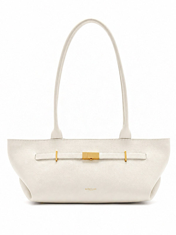 DeMellier The New York Shoulder Bag - Cream & Brown