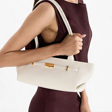 DeMellier The New York Shoulder Bag - Cream & Brown