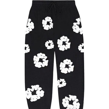 Denim Tears The Cotton Wreath Sweatpants Black