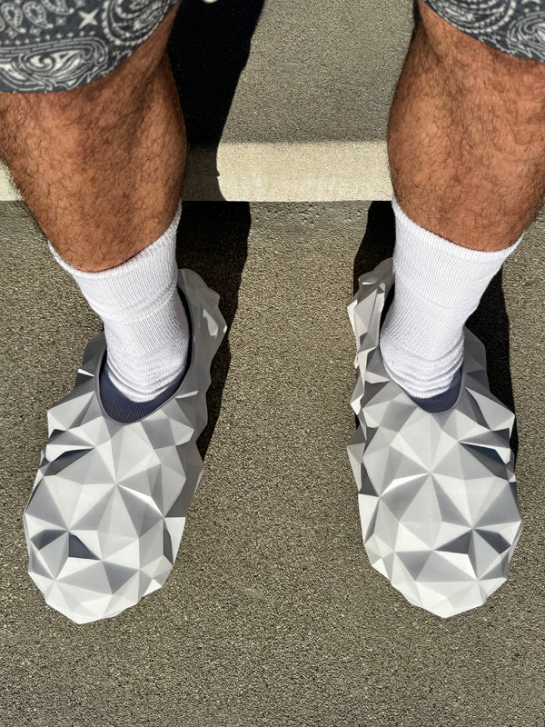 Diamond Supply Co. Coupes de Diamant Clog Diamond White