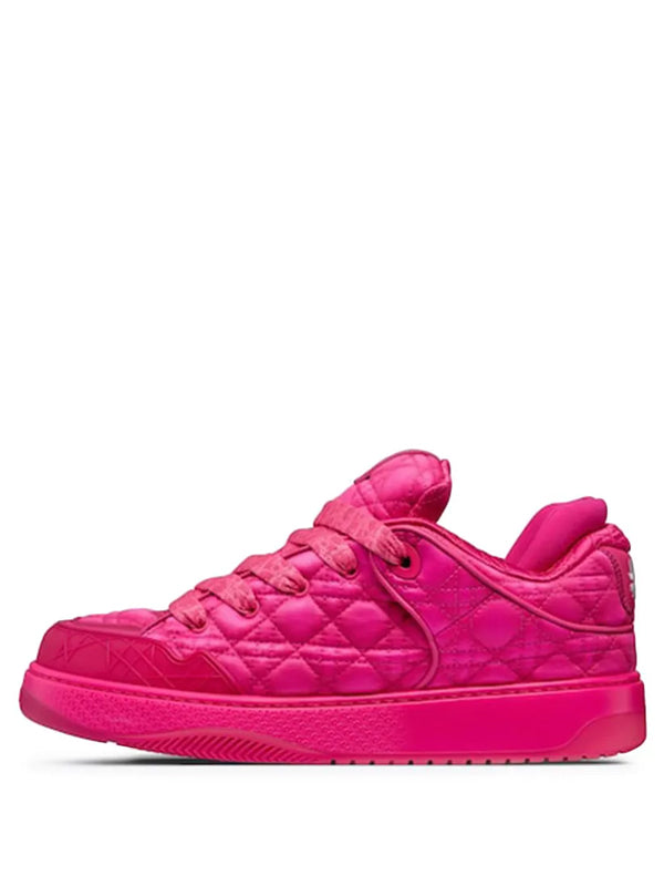 Dior B9S Skater ERL Fuchsia Kumo Cannage Satin