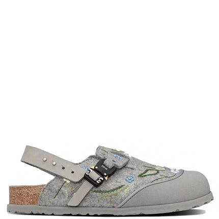Dior by Birkenstock Mule Tokio Felted Wool Flowers