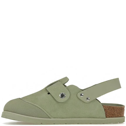 Dior by Birkenstock Mule Tokio Pastel Green Nubuck Calfskin