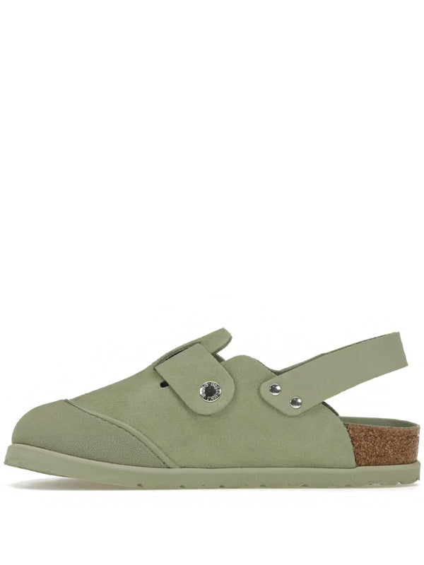 Dior by Birkenstock Mule Tokio Pastel Green Nubuck Calfskin