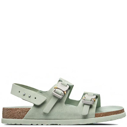 Dior by Birkenstock Sandale Milano Pastel Green Nubuck Calfskin
