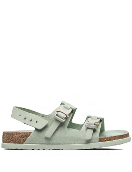 Dior by Birkenstock Sandale Milano Pastel Green Nubuck Calfskin