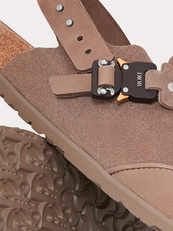 Dior by Birkenstock Tokio Mule Brown
