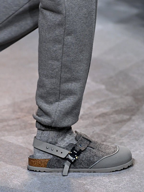 Dior by Birkenstock Tokio Mule Grey