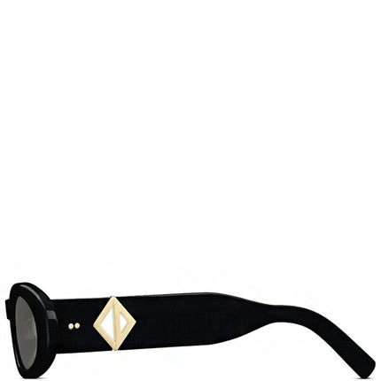 Dior x CACTUS JACK CD Diamond R1I Rounded Sunglasses Black