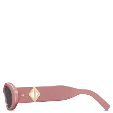 Dior x CACTUS JACK CD Diamond R1I Rounded Sunglasses Pink