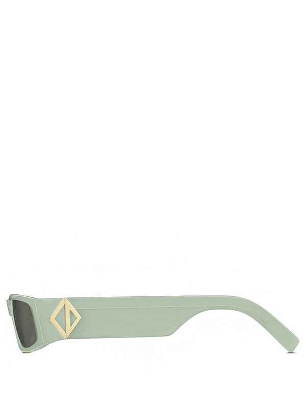 Dior x CACTUS JACK CD Diamond S1I Rectangular Sunglasses Green