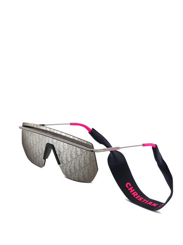 Dior x CACTUS JACK DiorMotion M1I Sunglasses Gray/Silver