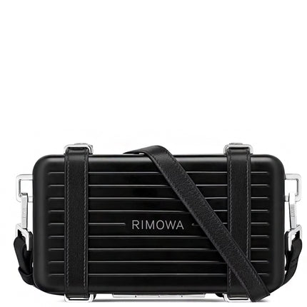 Dior x RIMOWA Personal Clutch On Strap Aluminium Black