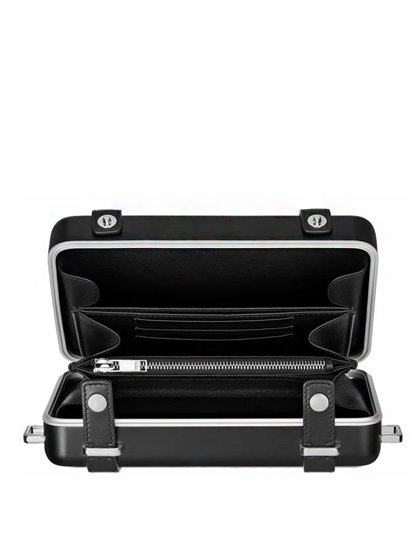 Dior x RIMOWA Personal Clutch On Strap Aluminium Black