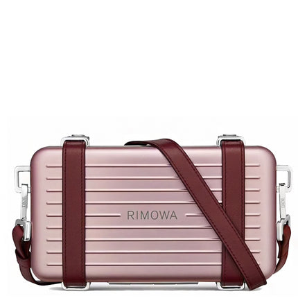 Dior x RIMOWA Personal Clutch On Strap Aluminium Pink