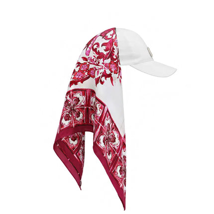 Dolce & Gabbana Boné Majolica com logo bordado