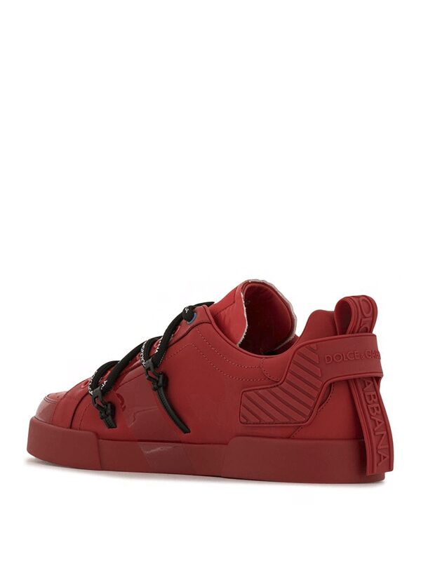 Dolce & Gabbana Portofino Strapped Red White