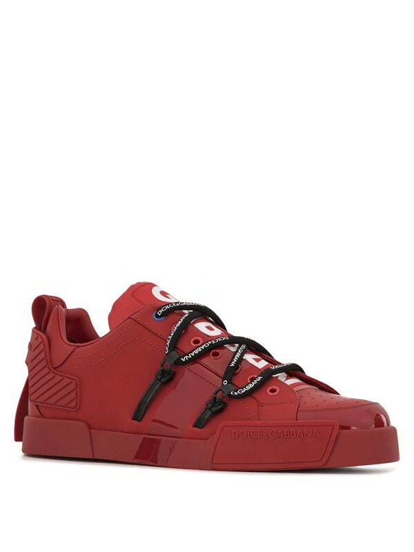 Dolce & Gabbana Portofino Strapped Red White