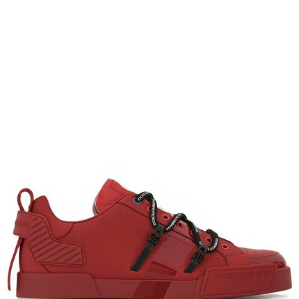 Dolce & Gabbana Portofino Strapped Red White