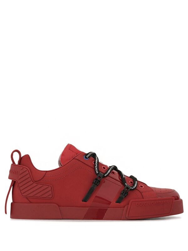 Dolce & Gabbana Portofino Strapped Red White