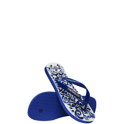 Dolce&Gabbana x Havaianas Chinelo Blu Mediterraneo