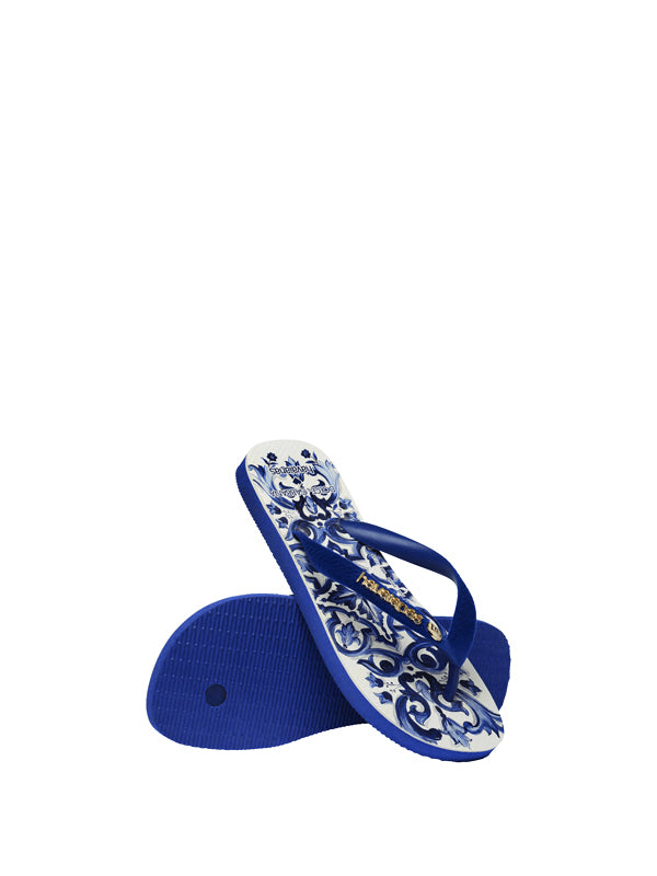 Dolce&Gabbana x Havaianas Chinelo Blu Mediterraneo