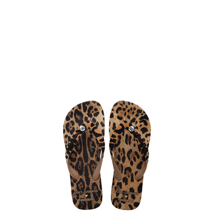 Dolce&Gabbana x Havaianas Chinelo Leopard