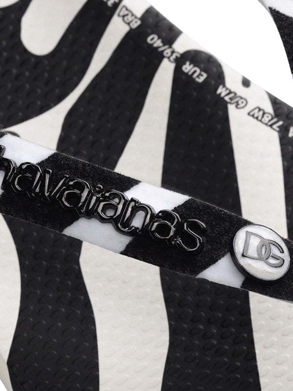 Dolce&Gabbana x Havaianas Chinelo Zebra