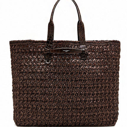 Dolce&Gabbana Raffia Crochet Shopper